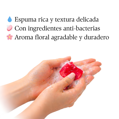 Rosas de Jabón Aromáticas – Caja Regalo con 18 Flores Perfumadas